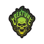 CREATURE BONEHEAD FLAME VINYL STICKER (88281883)