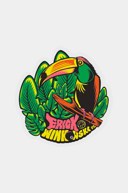 OJ WINKOWSKI TROPICS CLEAR MYLAR STICKER (88281876)