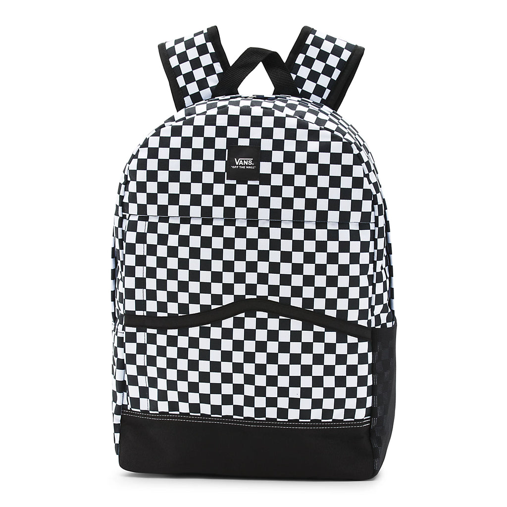 Vans old skool backpack black and white online