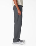 DICKIES Skateboarding Regular Fit Twill Pants, Charcoal Gray (WPSK67CH)