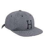 HUF CLASSIC H HOUNDSTOOTH 6 PANEL- BLACK (HT00576)