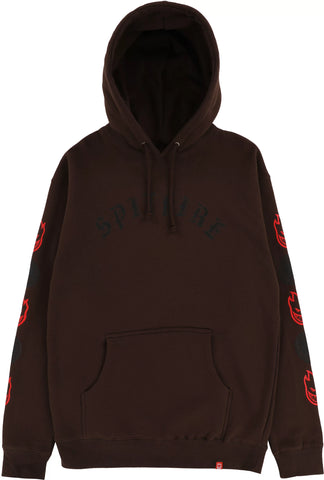 SPITFIRE OLD E COMBO SLEEVE HOODIE (53110119C)