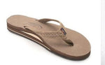 Rainbow The Willow Premier Leather 3/4" Double Inset Braided Strap Double Layer w/Arch Women's Sandals (WILLOW00)